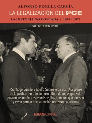 cover image of La legalización del PCE